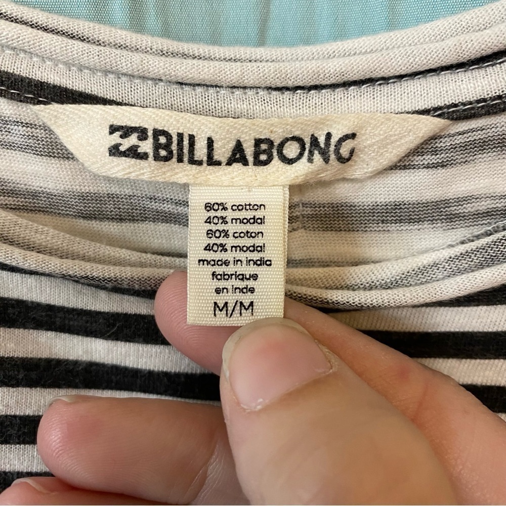 Billabong Bright Night Striped High-Low Dress Sz Medium - Picture 2 of 7
